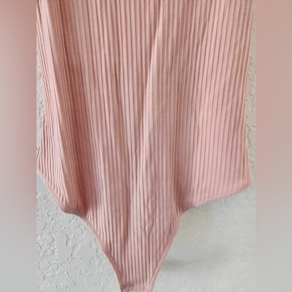 Free People pink Speed Dial Bodysuit Size XS new - Picture 5 of 14